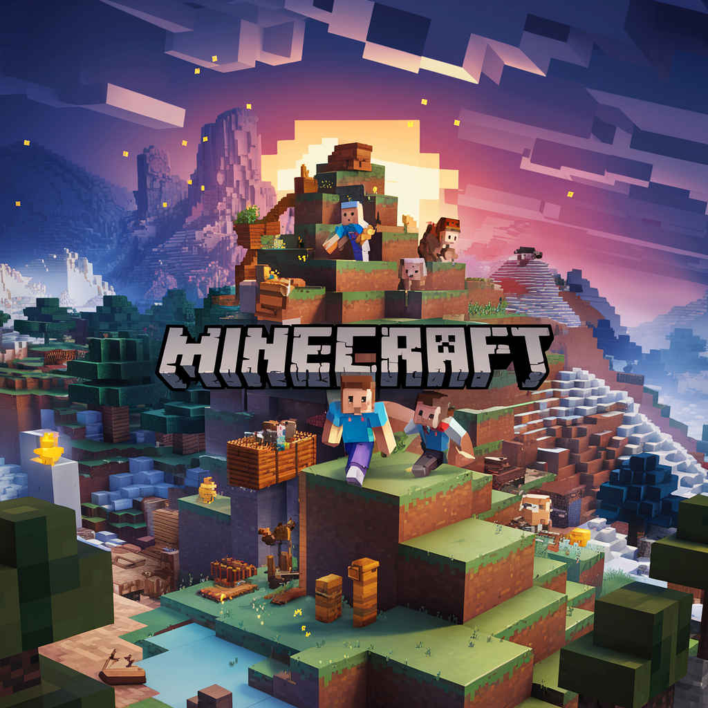 Minecraft APK devasa açık dünya ve biyomlar