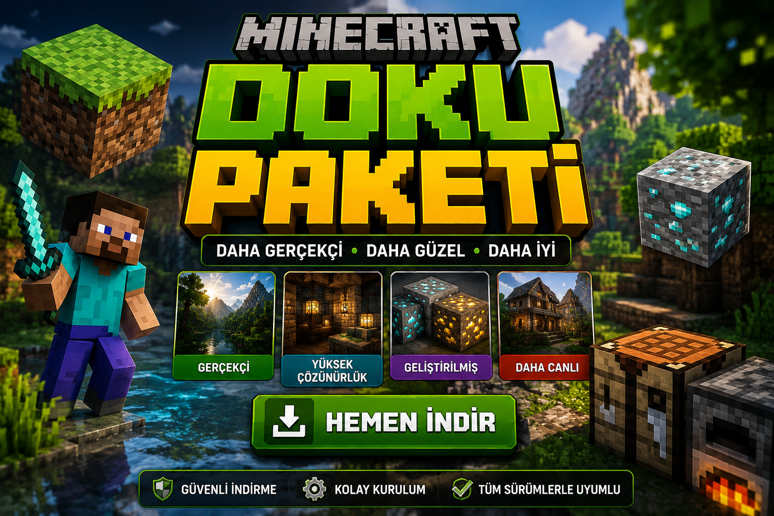 Türkçesi: Doku Paketi