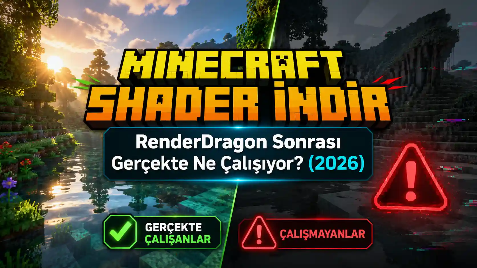minecraft shader renderdragon 2026 70kb Minecraft APK